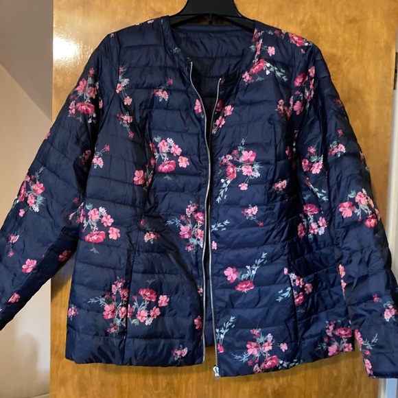 Charter Club reversible jacket 1X - Picture 1 of 8